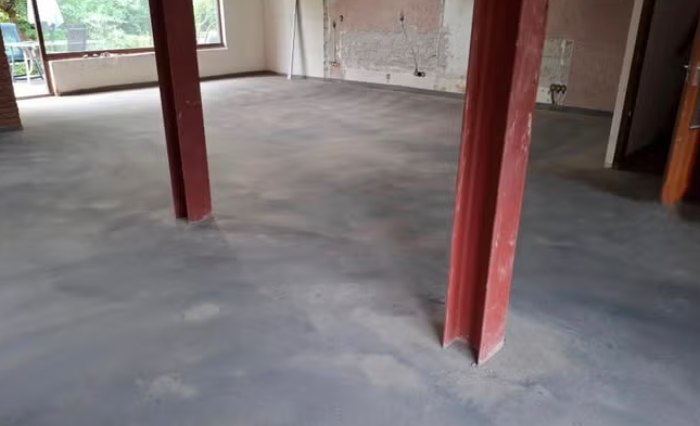 Zandcementvloer bij renovatie